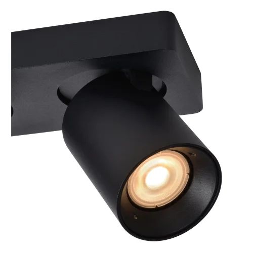 Светильник потолочный Nigel 09929/15/30 Lucide чёрный 3 лампы, основание чёрное в стиле современный  фото 5